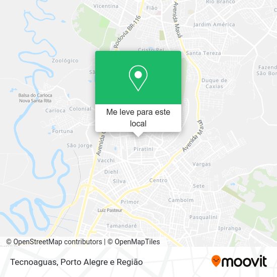 Tecnoaguas mapa
