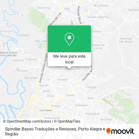 Spindler Basso Traduções e Revisoes mapa