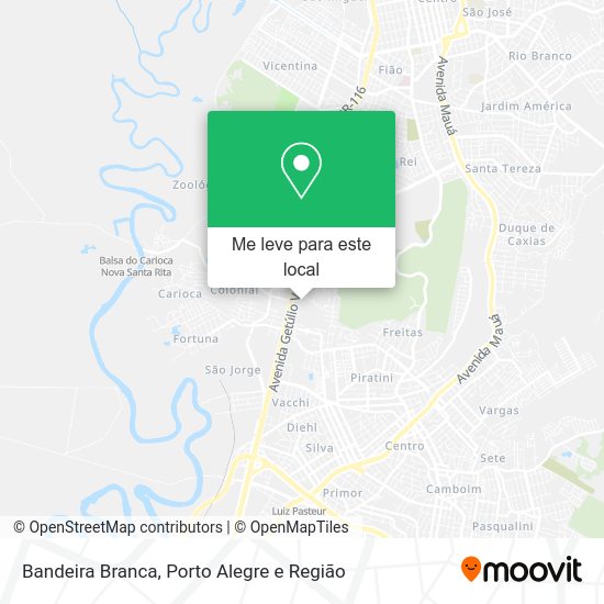 Bandeira Branca mapa