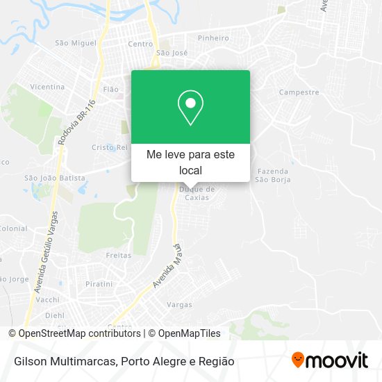 Gilson Multimarcas mapa