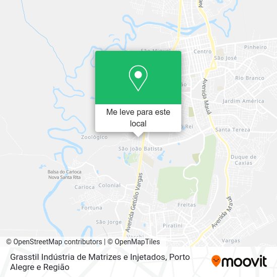 Grasstil Indústria de Matrizes e Injetados mapa