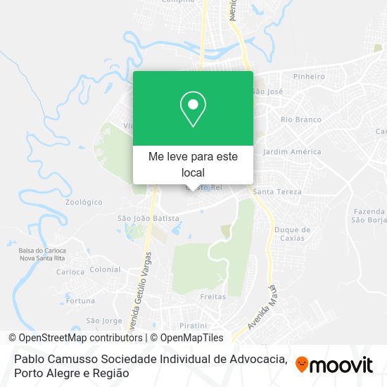 Pablo Camusso Sociedade Individual de Advocacia mapa