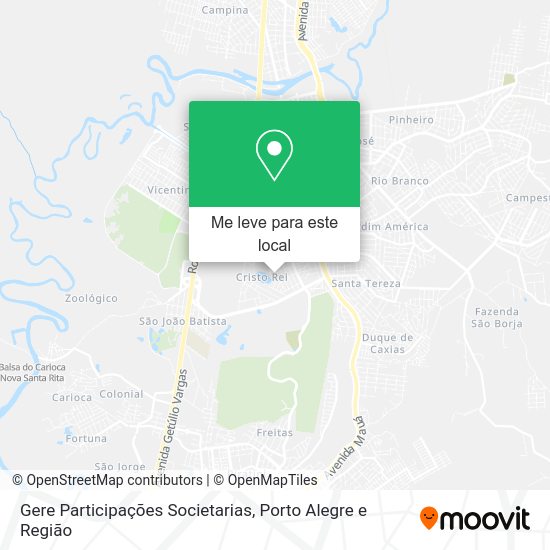 Gere Participações Societarias mapa