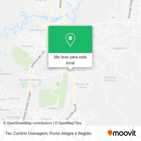Tec Contriv Usinagem mapa