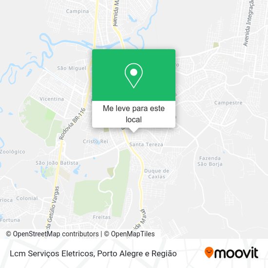 Lcm Serviços Eletricos mapa
