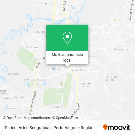 Serisul Artes Serigraficas mapa