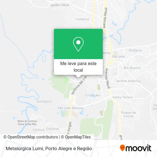Metalúrgica Lumi mapa