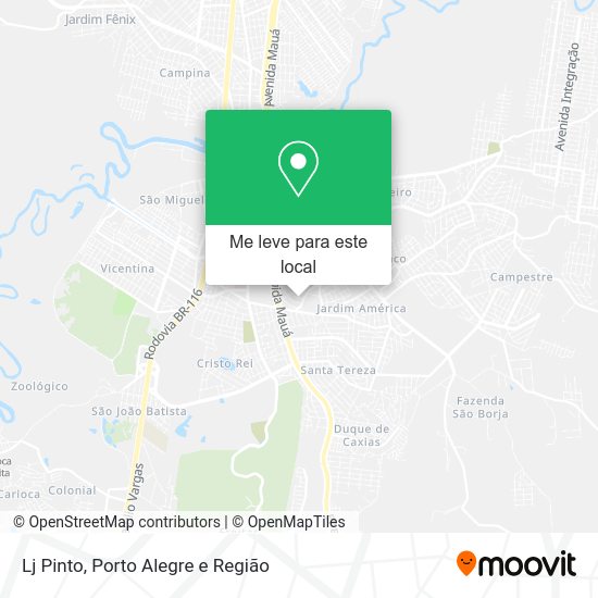 Lj Pinto mapa