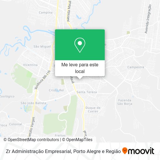 Zr Administração Empresarial mapa