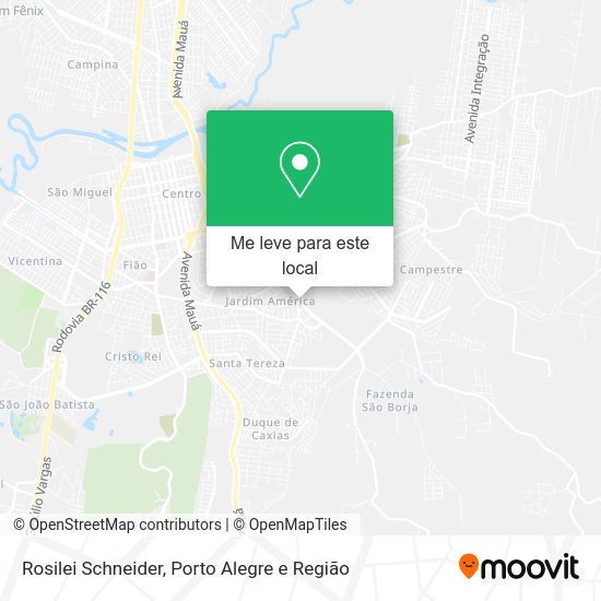Rosilei Schneider mapa