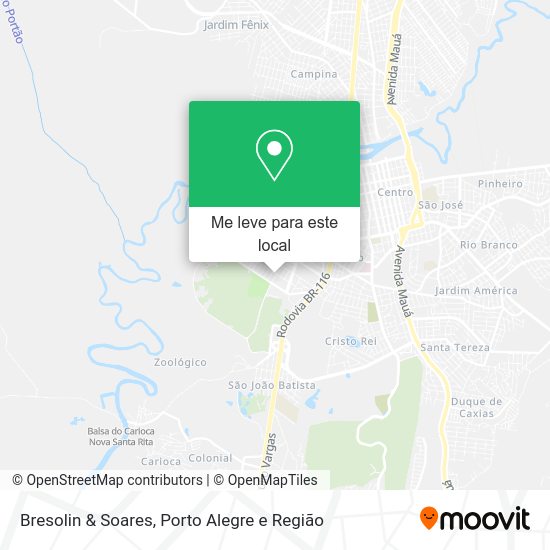 Bresolin & Soares mapa