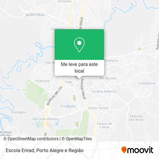 Escola Enrad mapa