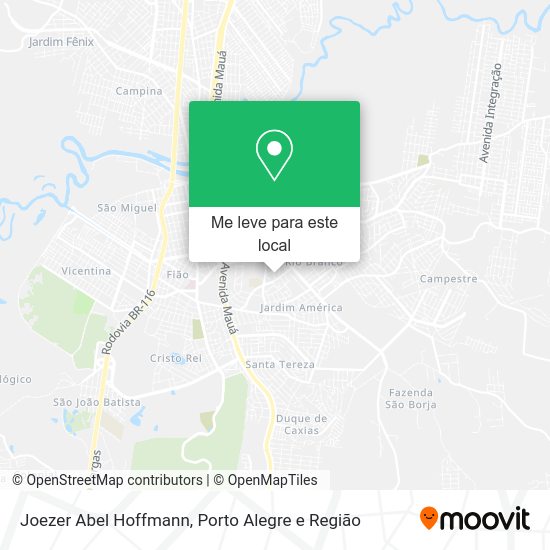 Joezer Abel Hoffmann mapa