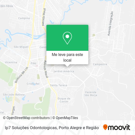 Ip7 Soluções Odontologicas mapa