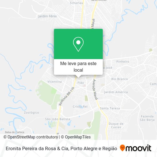Eronita Pereira da Rosa & Cia mapa