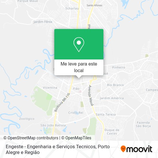 Engeste - Engenharia e Serviços Tecnicos mapa