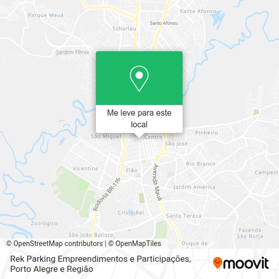 Rek Parking Empreendimentos e Participações mapa