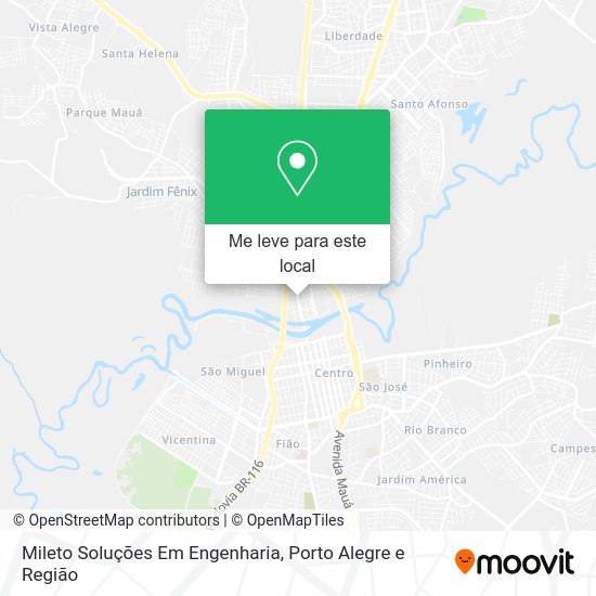 Mileto Soluções Em Engenharia mapa
