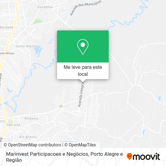 Marinvest Participacoes e Negócios mapa