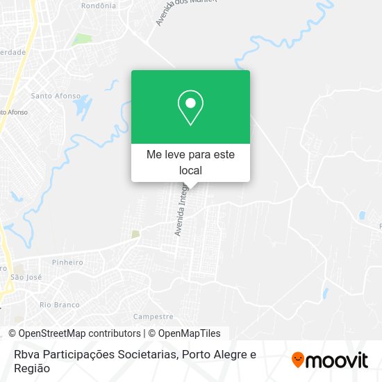 Rbva Participações Societarias mapa