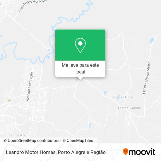 Leandro Motor Homes mapa