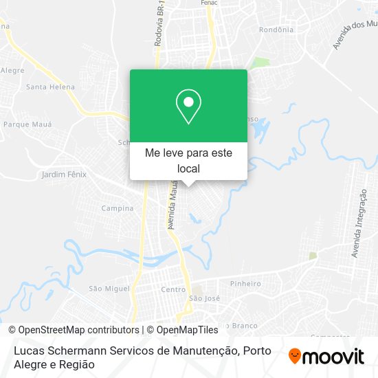 Lucas Schermann Servicos de Manutenção mapa