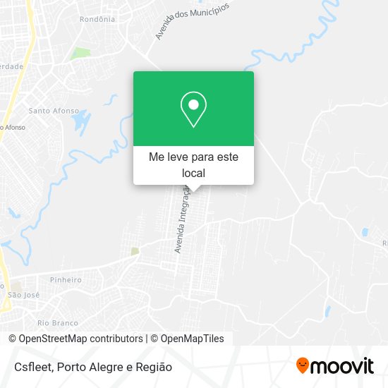 Csfleet mapa