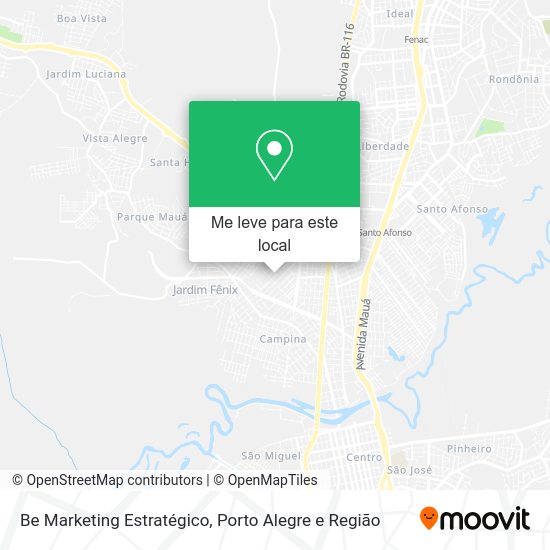 Be Marketing Estratégico mapa