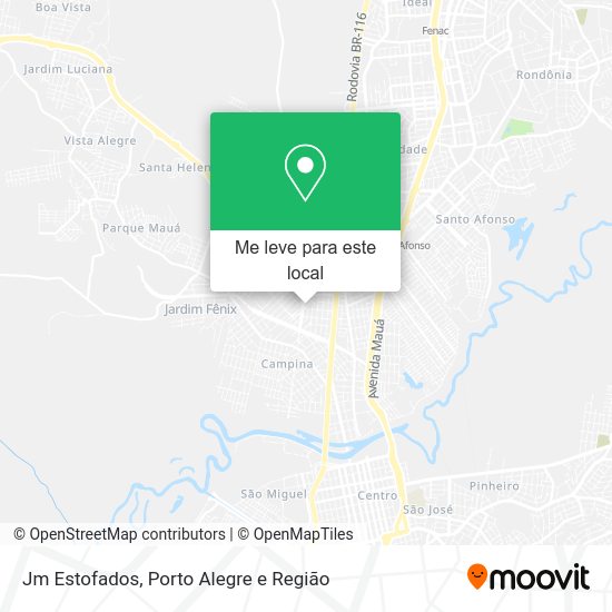 Jm Estofados mapa