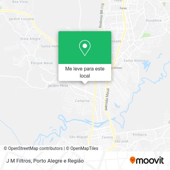 J M Filtros mapa