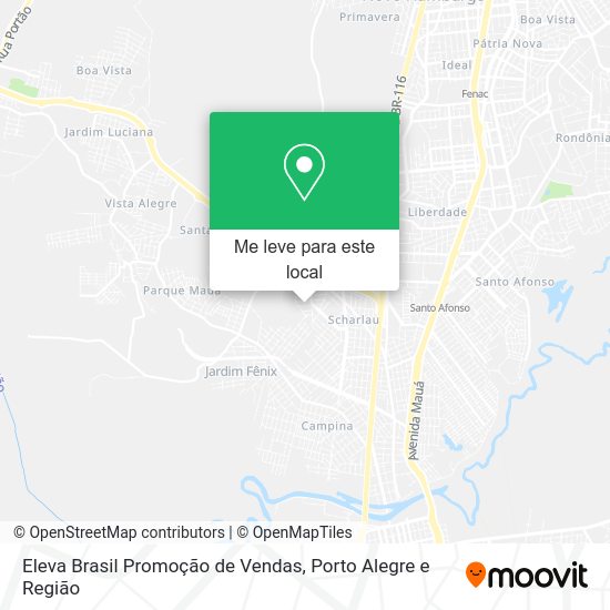 Eleva Brasil Promoção de Vendas mapa