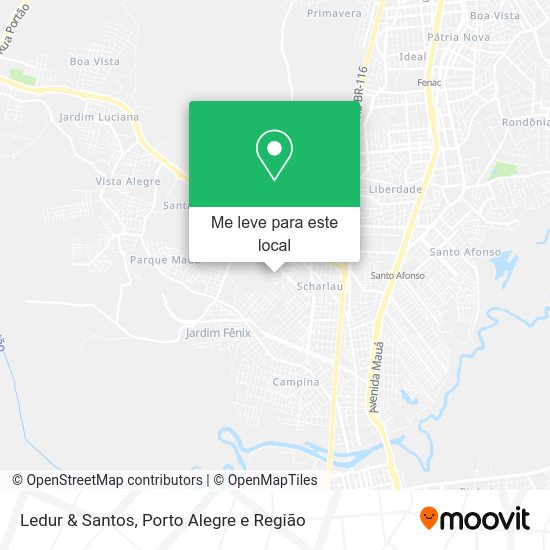 Ledur & Santos mapa