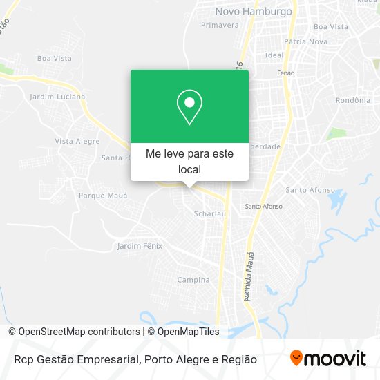 Rcp Gestão Empresarial mapa