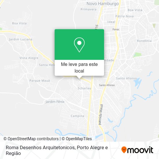 Roma Desenhos Arquitetonicos mapa