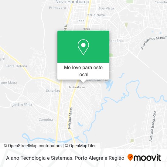 Alano Tecnologia e Sistemas mapa