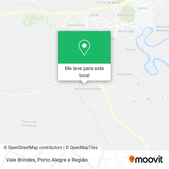 Vale Brindes mapa