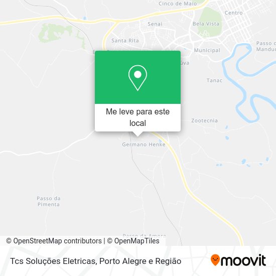 Tcs Soluções Eletricas mapa