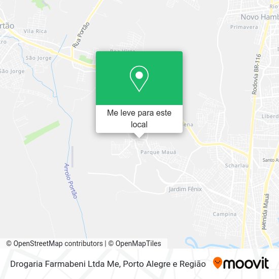 Drogaria Farmabeni Ltda Me mapa