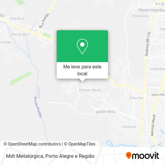 Mdt Metalúrgica mapa