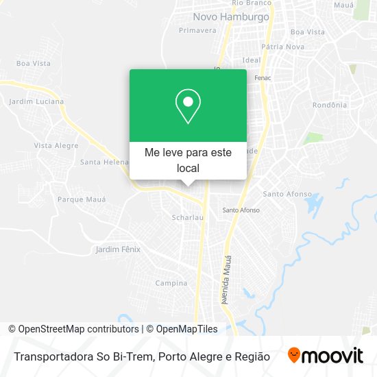 Transportadora So Bi-Trem mapa