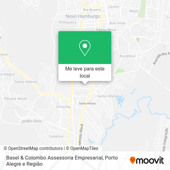 Basei & Colombo Assessoria Empresarial mapa