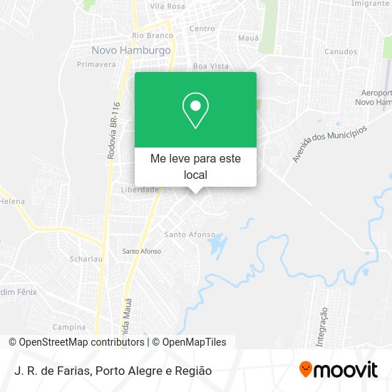 J. R. de Farias mapa