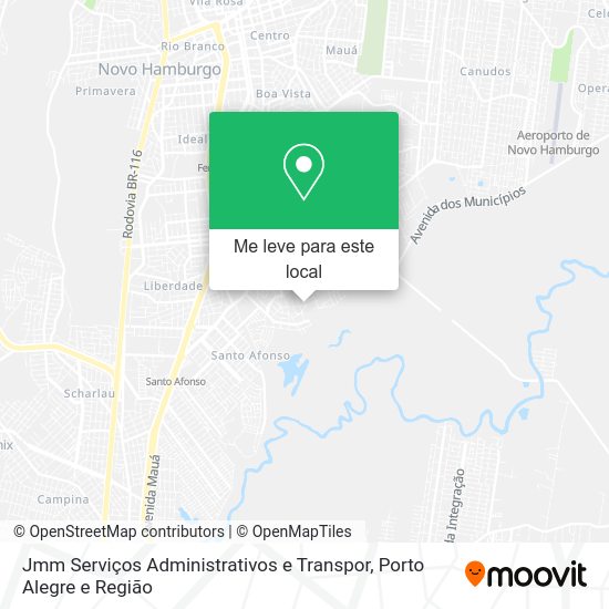 Jmm Serviços Administrativos e Transpor mapa