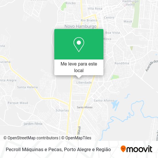 Pecroll Máquinas e Pecas mapa