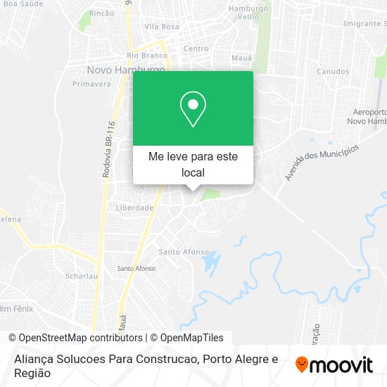 Aliança Solucoes Para Construcao mapa