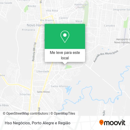 Hso Negócios mapa