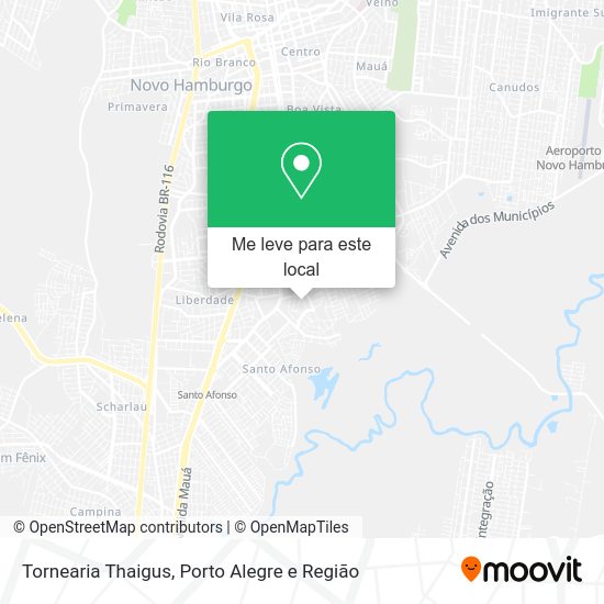 Tornearia Thaigus mapa