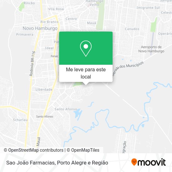 Sao João Farmacias mapa