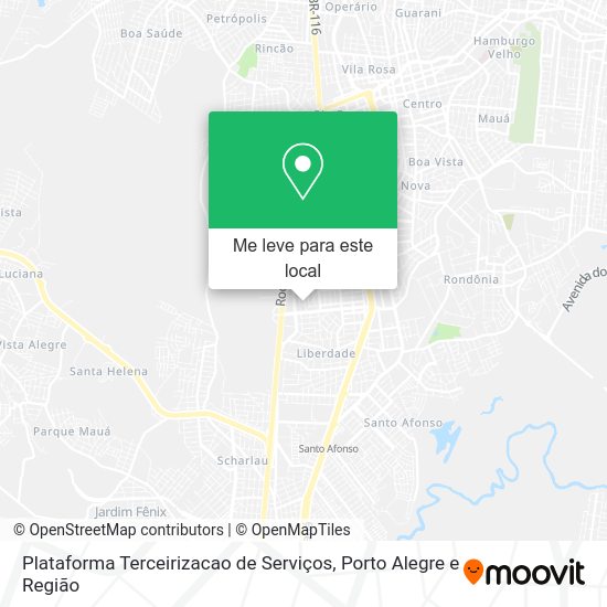 Plataforma Terceirizacao de Serviços mapa