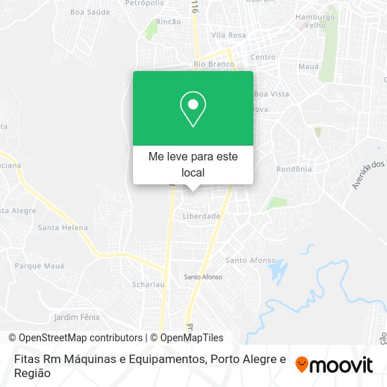 Fitas Rm Máquinas e Equipamentos mapa